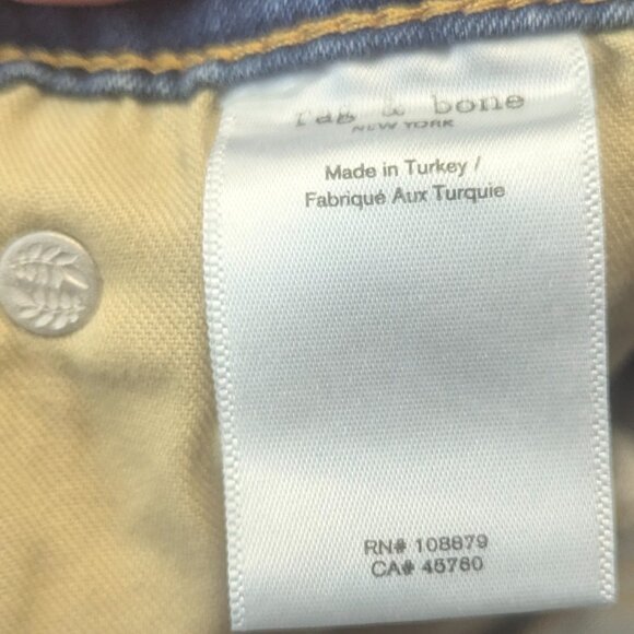 Rag & Bone Size 26 Dre Low Rise Boyfriend Jeans - Picture 8 of 15